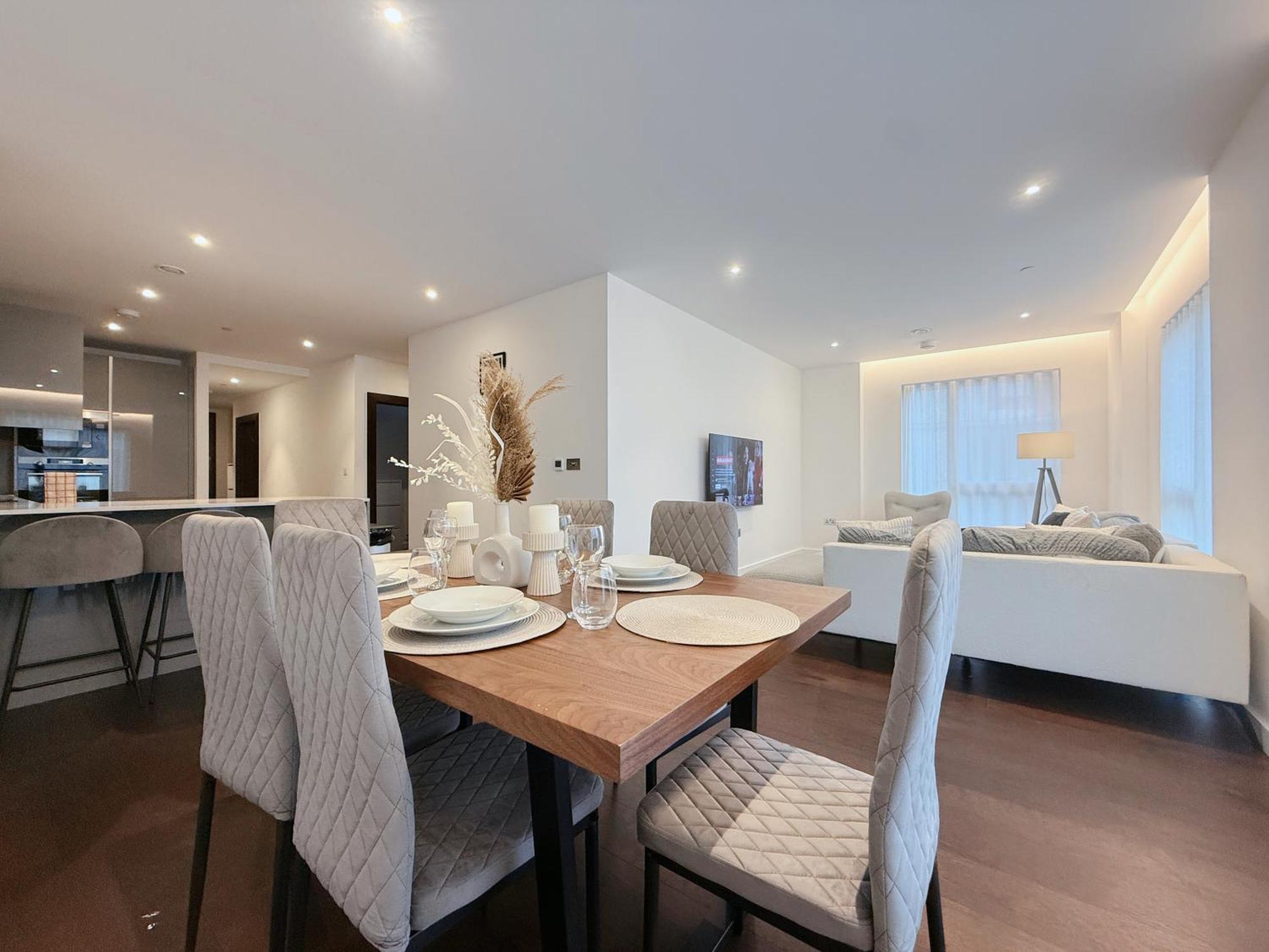 Apartamento Charming Relaxing 3 Bedroom Walk To Tube *